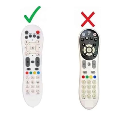 V3Deals Compatible Videocon d2h Remote Original Old Model Set Top Box | Compatible for HD Box (Non Voice | Not RF) (Exactly Same Product Will Work Only) (Videocon d2h Old)