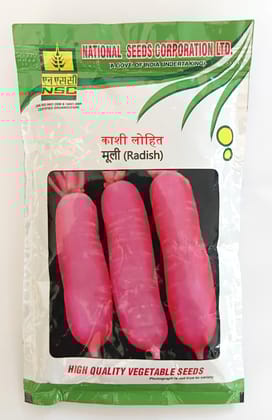NSC Lal Mooli Kashi Lohit variety, 250 gram T/L seed