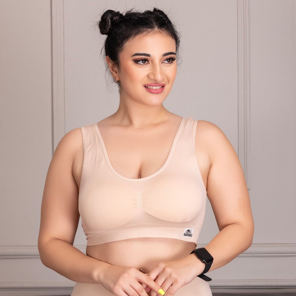 6204 Airosoft Premium Bamboo Fabric Sports Bra