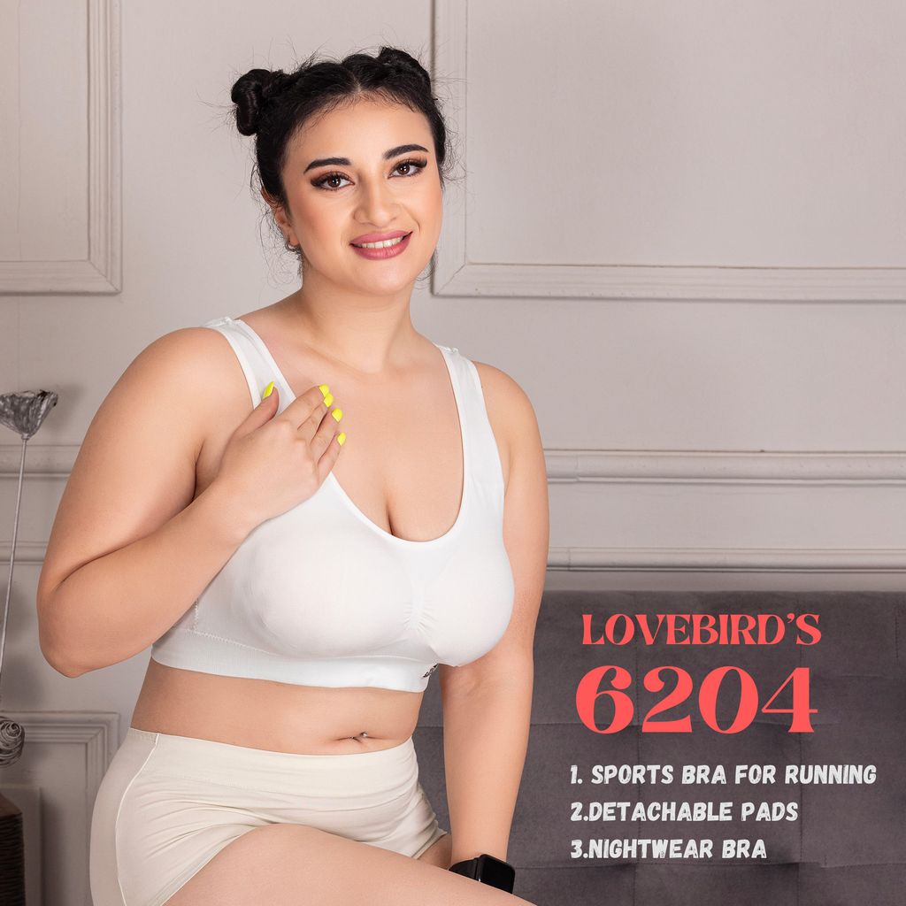 6204 Airosoft Premium Bamboo Fabric Sports Bra