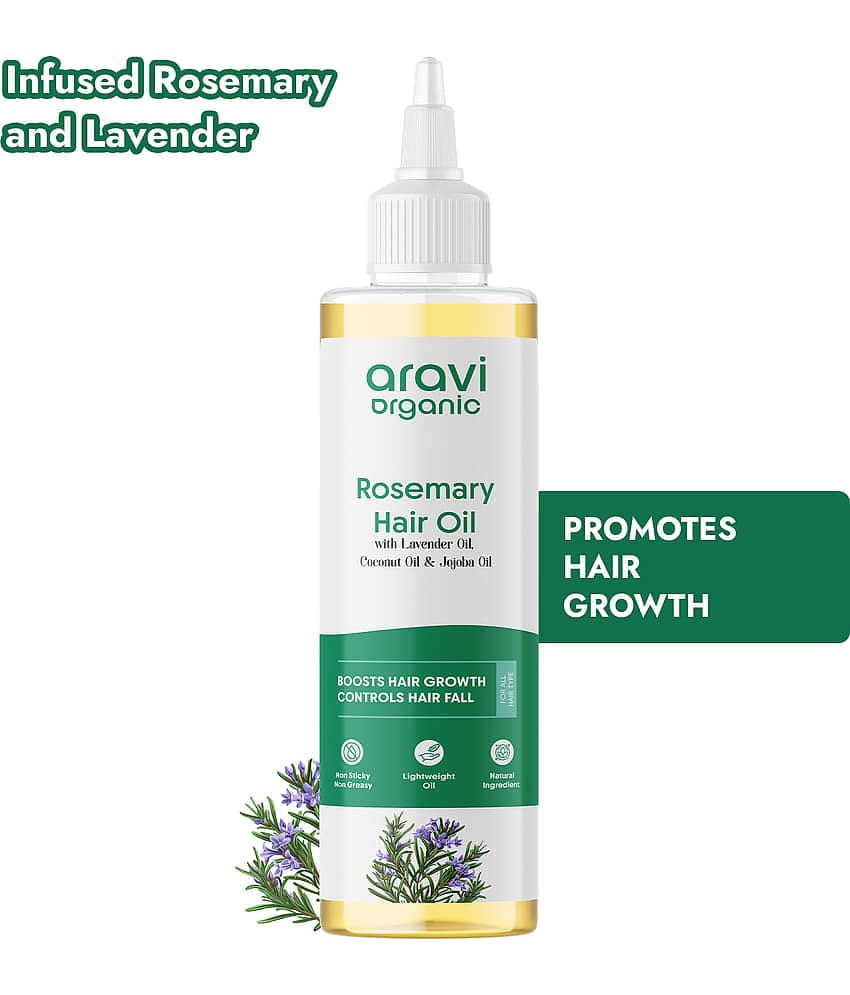 Aravi Organic Hair Growth Rosemary Oil 200 ml ( Pack of 1 )