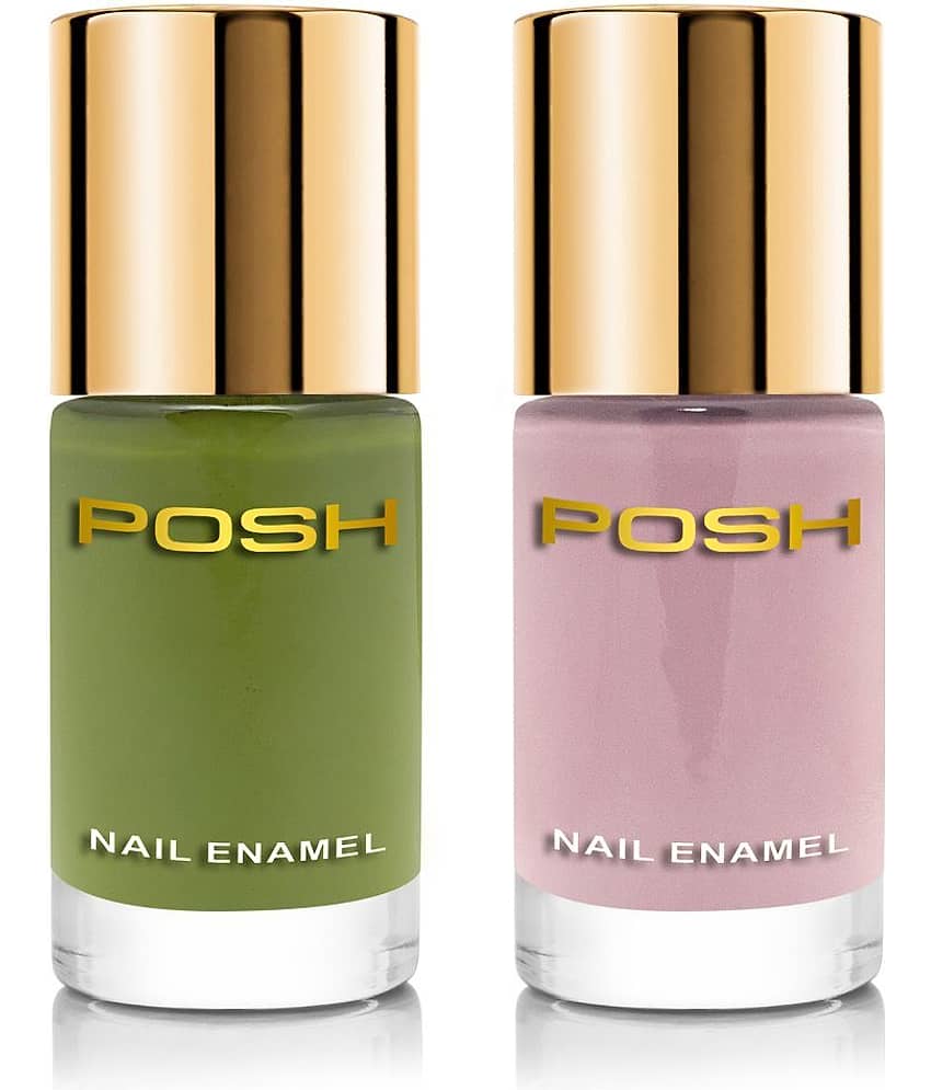 Posh Nail Polish Multi Glossy Pack of 2 9 mL