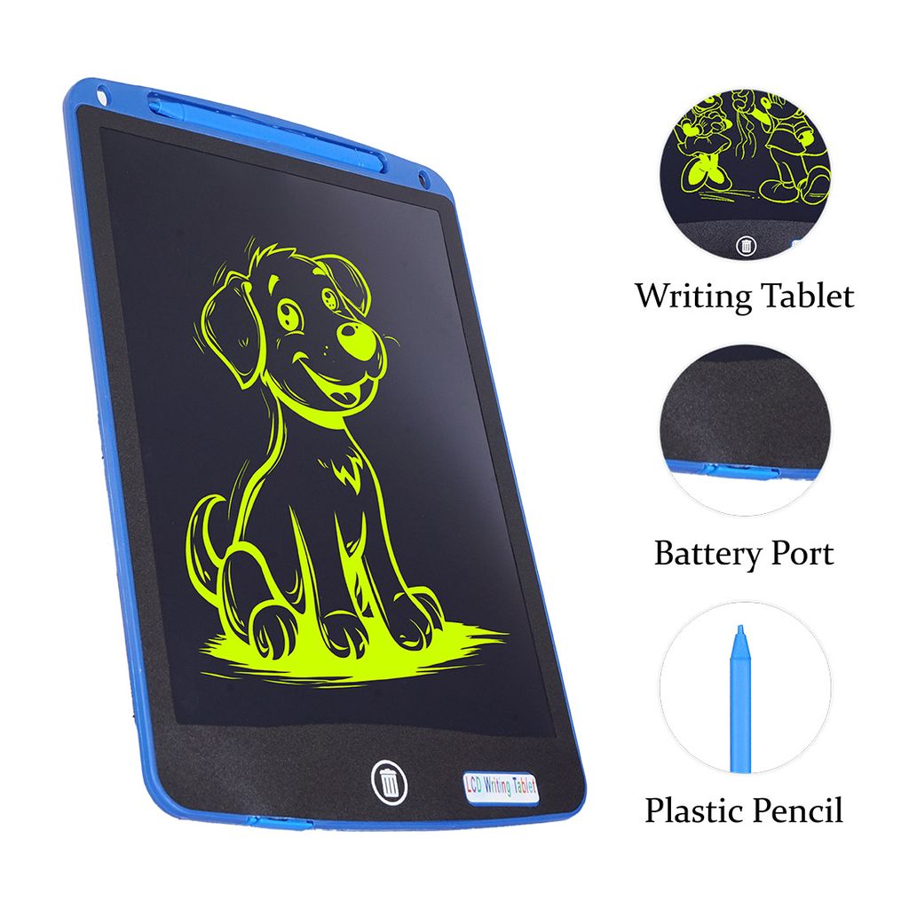 Kids Electronic Writing Pad | Children's Writing Tablet | Writing Pad 12 Inch | Writing Tablet | Writing Pad | Icd Writing Tablet | Best Digital Notepad | Digital Writing Tablet | Kindle Writing Tablet
