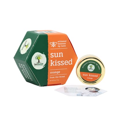 Last Forest Beeswax Natural Lip Balm 5gm (Pack of 5) for Men & Women | Organic & Natural | Non-sticky | 24 Hrs Lip Moisturizer For Dry And Chapped Lips | SPF with Vitamin A | Nourish & Protect