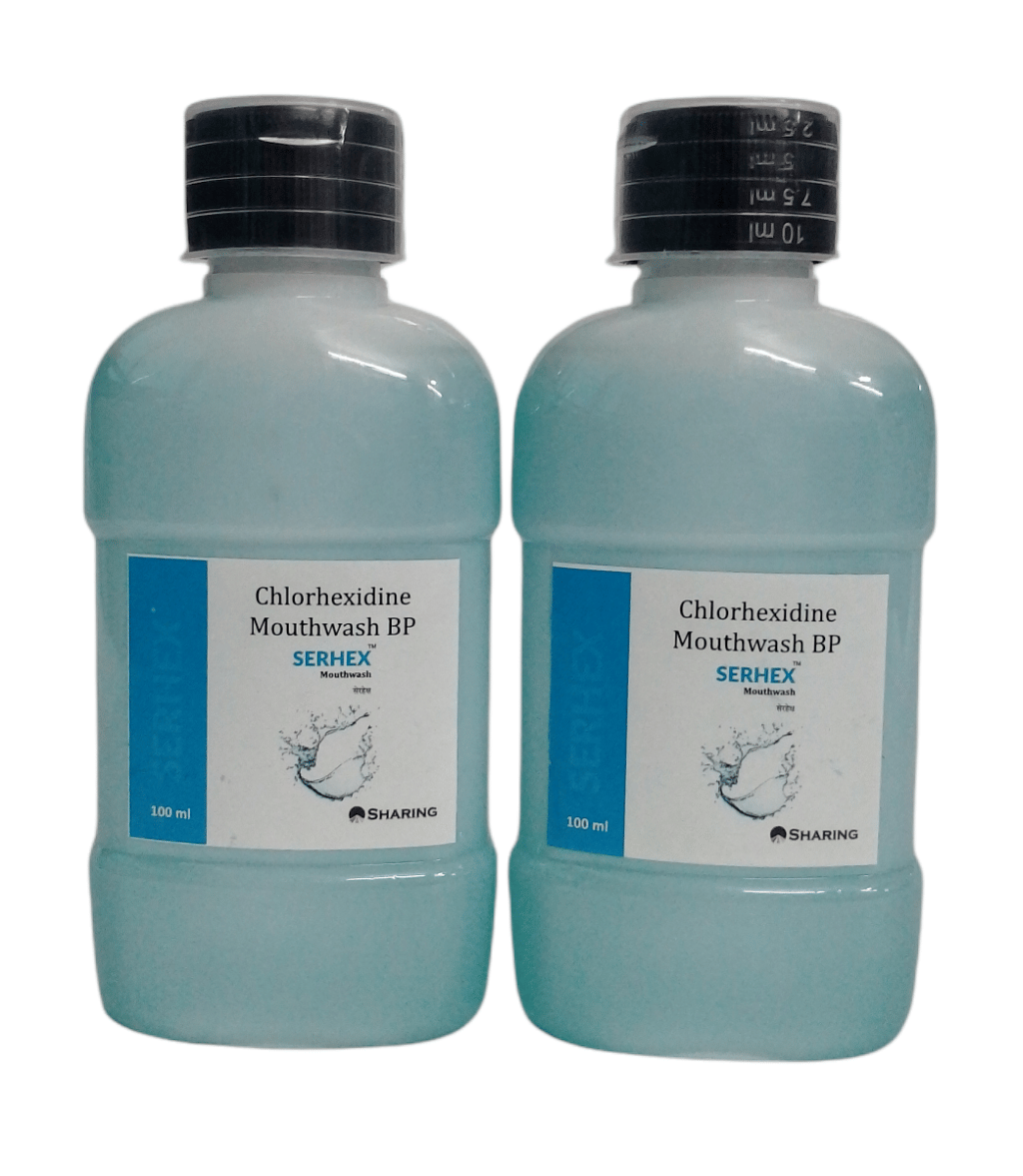 SERHEX Chlorhexidine Mouthwash BP 100 ml
