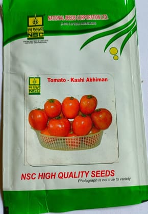 NSC Tomato - Kashi Abhiman High Quality Seeds for Gardening