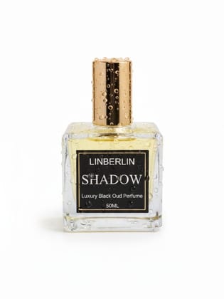 LinBerlin Black Oud Perfume – Shadow | Luxury 50ml Oudh Fragrance | Dark Wood & Incense Perfume for Men & Women | Long Lasting