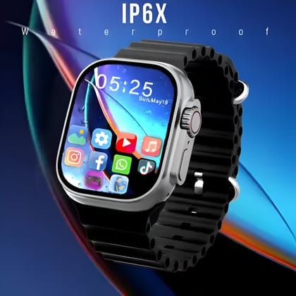 IP6X Waterproof Smartwatch with App Integration