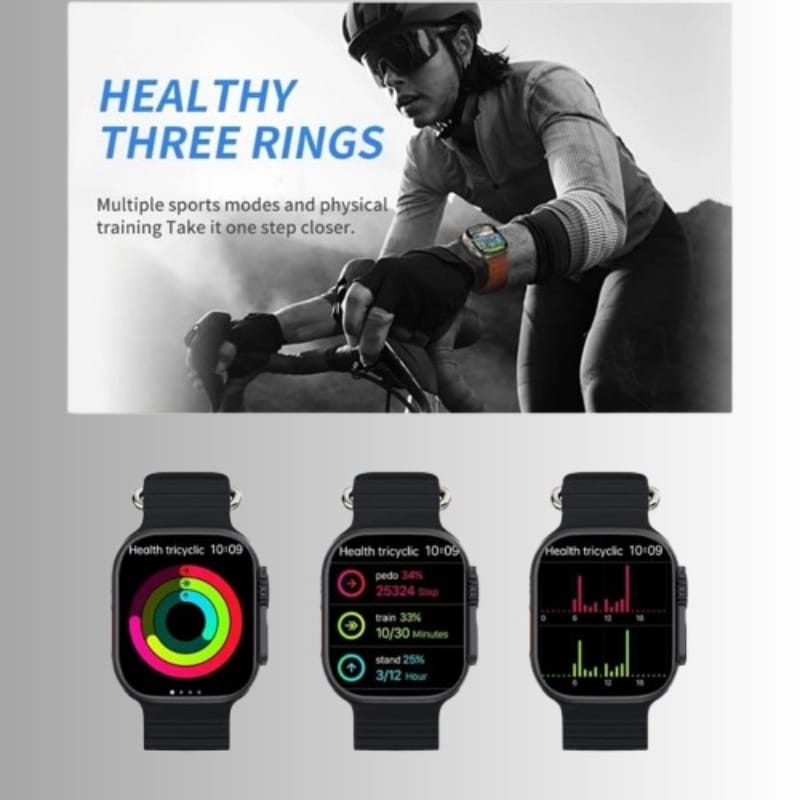 Smartwatch with Call Functionality & Metallic Casing