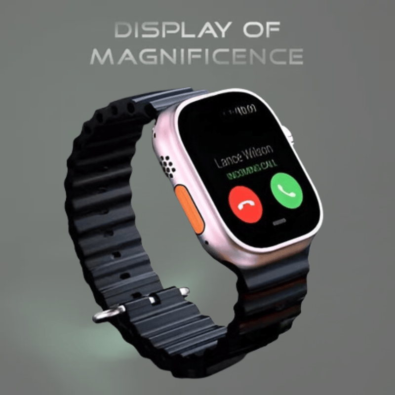 Sleek Modern Smartwatch with Call Functionality & Comfortable Strap