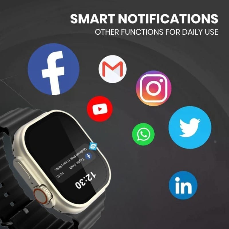Smartwatch with Customizable DIY Dial & Phone Connectivity