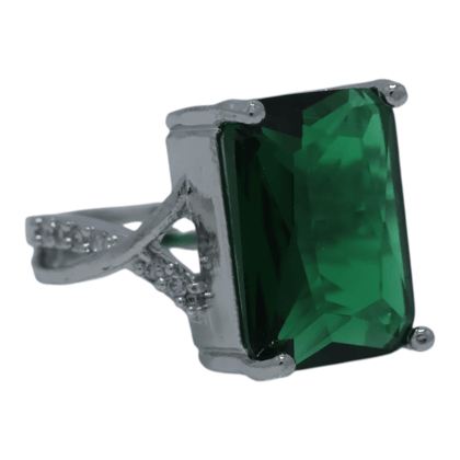 Emerald CZ Statement Ring Emerald CZ Statement Ring