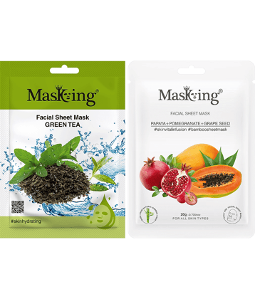 Masking - Moisturizing Sheet Mask for All Skin Type ( Pack of 2 )