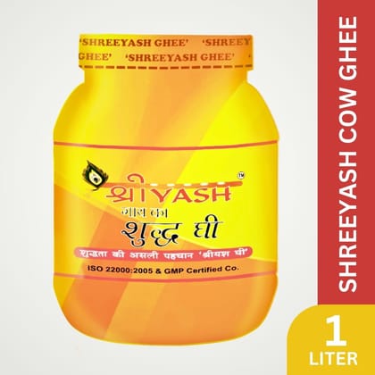SHREEYASH Pure Cow Ghee 1 Liter