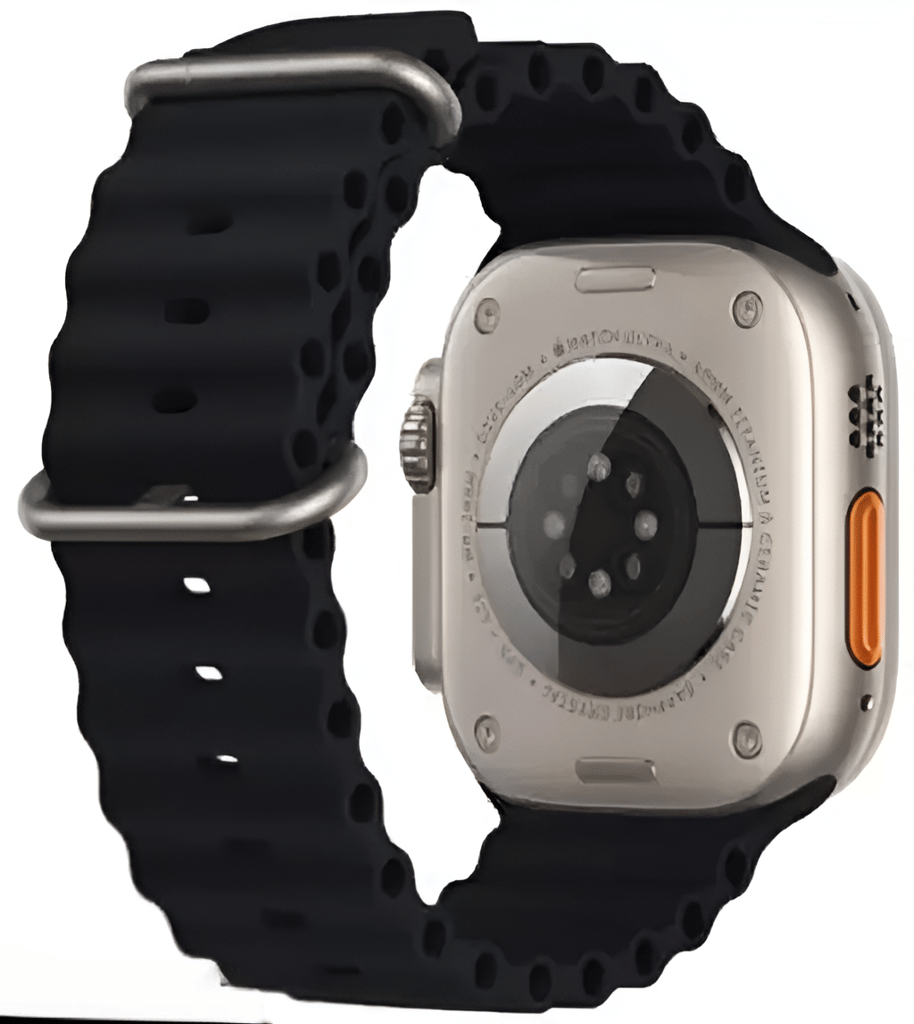 Kids' Smartwatch with Penguin Watch Face, Health Tracker & Black Silicone Strap