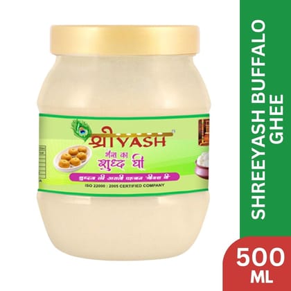 Shreeyash Buffalo Ghee Pure Desi Ghee 500ml Jar 
