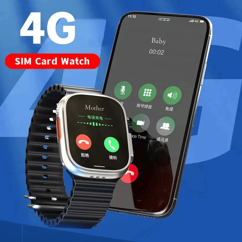 Multi-Function Digital Smartwatch with Silicone Strap