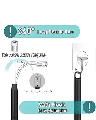 Wektu USB Rechargeable Flexible Arc Lighter with Flameless Plasma Technology