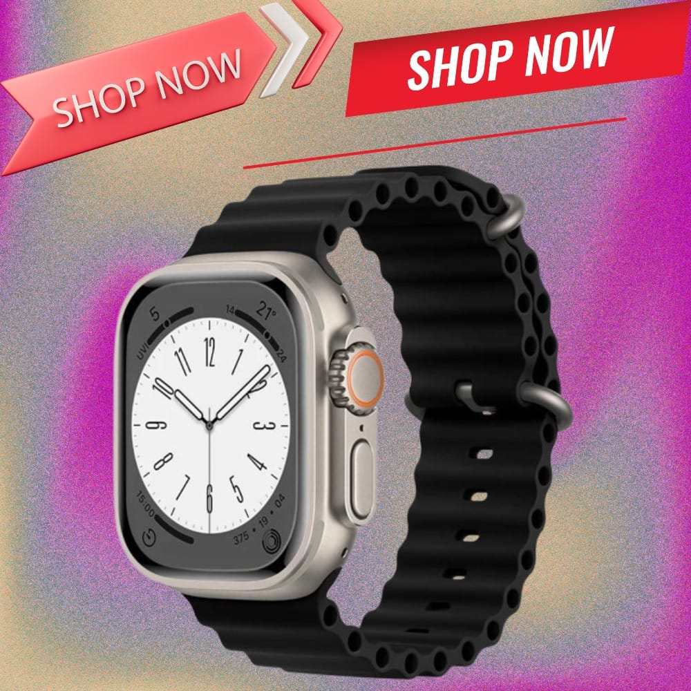 Apple Watch Ultra GPS + Cellular Smartwatch with Black Band