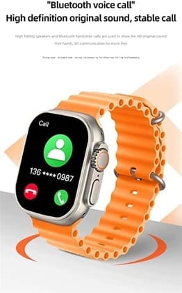 Bluetooth Voice Call Smartwatch with HD Sound & Stable Connectivity