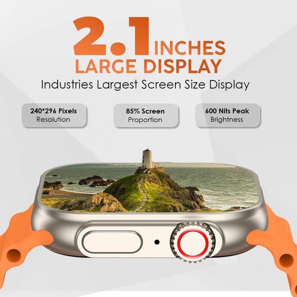 Bluetooth Voice Call Smartwatch with HD Sound & Stable Connectivity