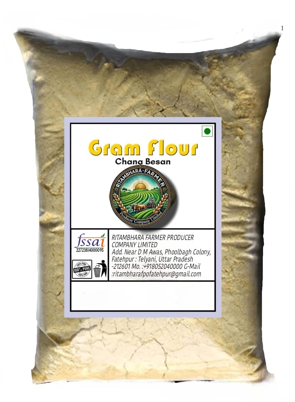 Ritambhara Farmer Gram Flour Chana Besan (Pure & Natural)