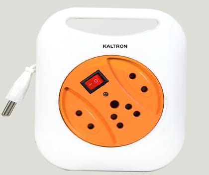 Kaltron – Extension Board With 3 Sockets (Wire Length 4.5 Mtrs)