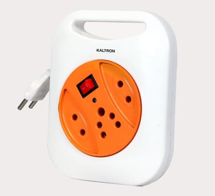 Kaltron – Extension Board With 3 Sockets (Wire Length 4.5 Mtrs)