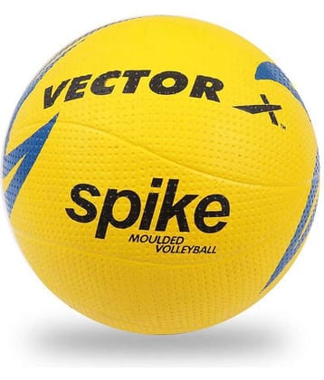 Vector X VB-Spike-Moulded-4 Rubber Home Play Volleyball, Size 4 (for Age 10-18years)