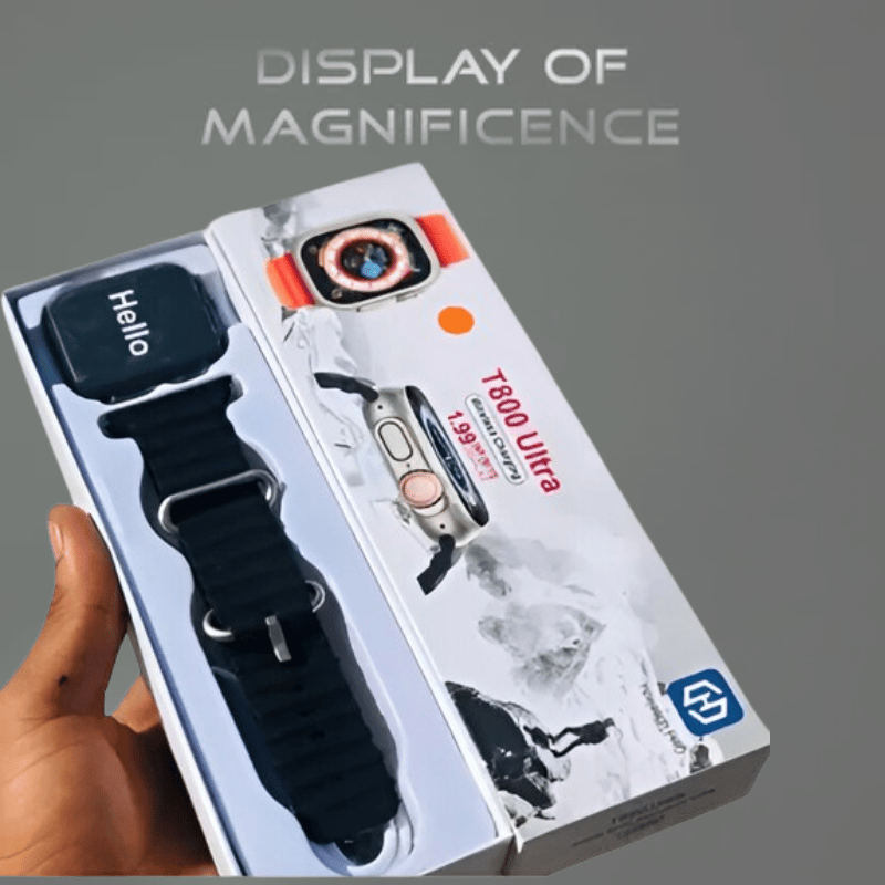 Smartwatch Ultra Series Fitness Tracker with AMOLED Display