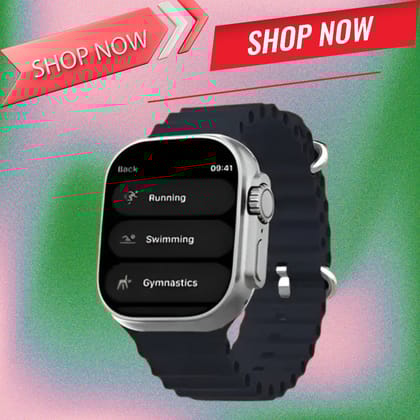 Smart Fitness Tracker Watch with Sports Modes and Silicone Strap