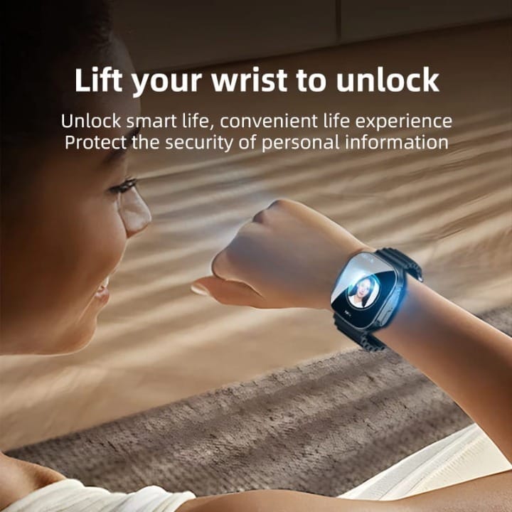 SMART WATCH T800 2.01" HD Full Touch Screen IP68 Waterproof Smartwatch with 100+ Sports Modes & Health Monitoring