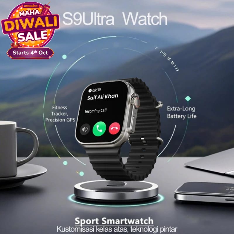 Ultra Sport Smartwatch with Fitness Tracker and GPS