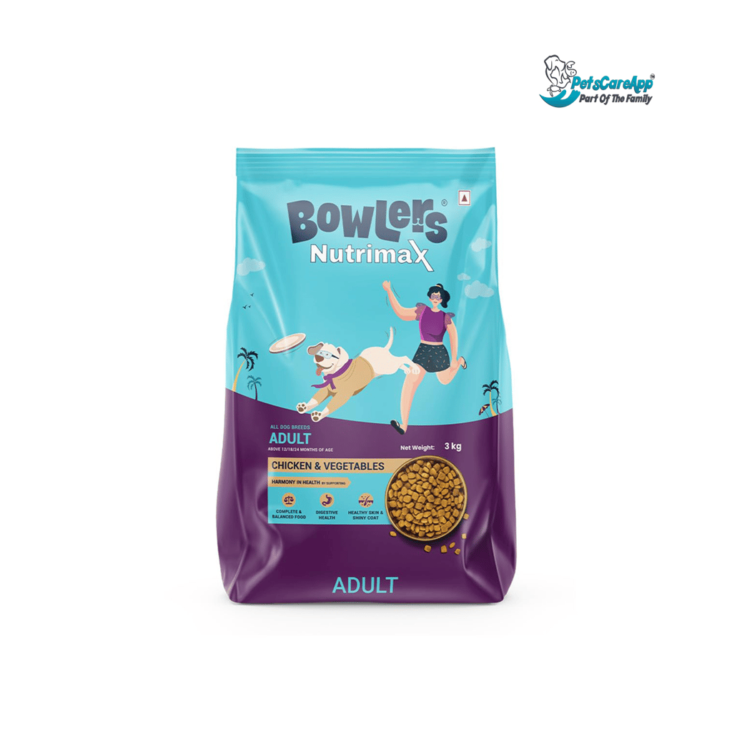Bowlers Nutrimax Adult Dry Dog Food  Chicken & Vegetables
