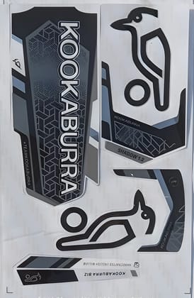 VR3 INTERNATIONAL | 3D Shadow 1.2 Edition | English Willow | Embossed Cricket Bat Sticker | Black VR3 INTERNATIONAL | 3D Shadow 1.2 Edition | English Willow | Embossed Cricket Bat Sticker | Black