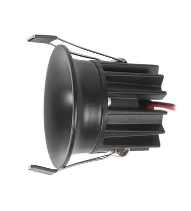 Trimless Cob recessed led light | 12watt | Body Color - Black |  Collor less / Trimless fixture | Natural White - 4000k | Indoor use only Rooms, Bathrooms, Office etc.