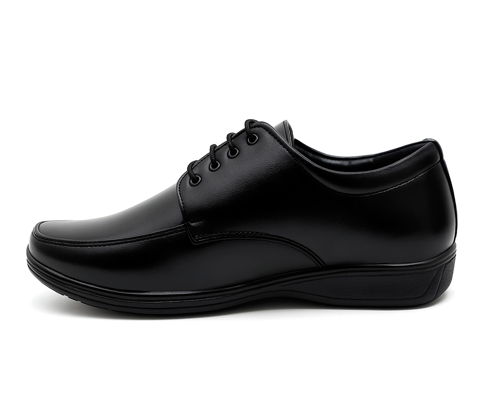 Latest Fabulous Men Lace-ups Black Formal Shoe | Elegant Office, Party & Daily Wear | Stylish & Long-Lasting | Business Designer Formal Shoes for Men & Boys