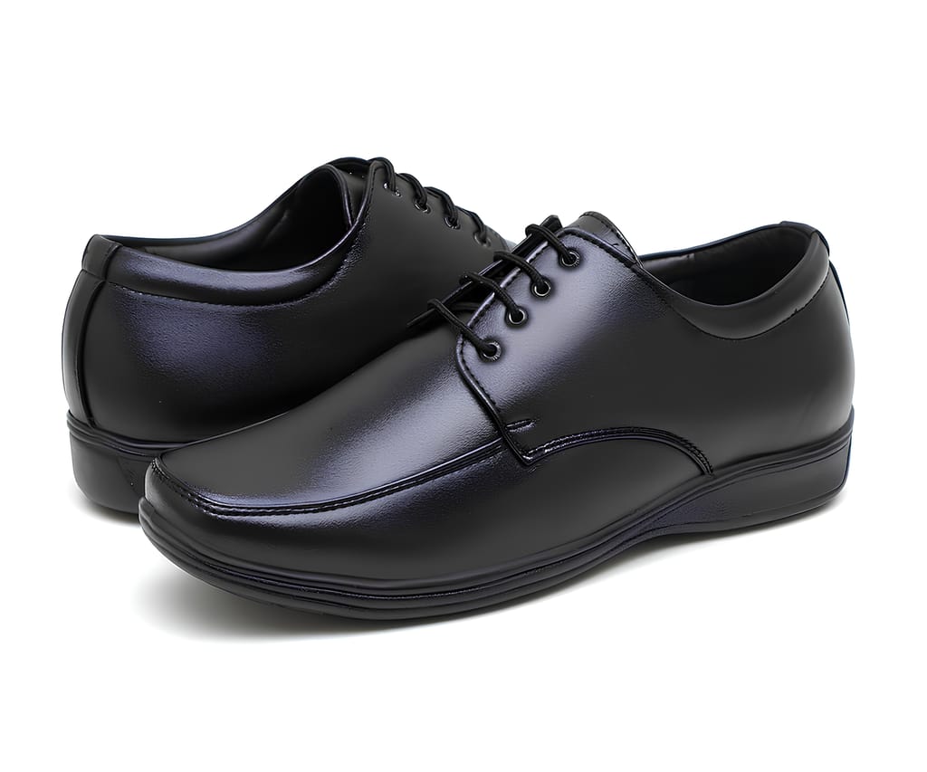 Latest Fabulous Men Lace-ups Black Formal Shoe | Elegant Office, Party & Daily Wear | Stylish & Long-Lasting | Business Designer Formal Shoes for Men & Boys