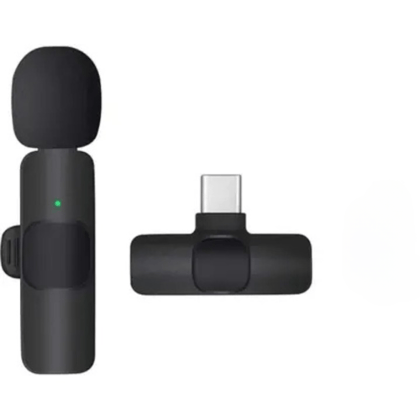 Wireless Lavalier Microphone with USB-C Receiver