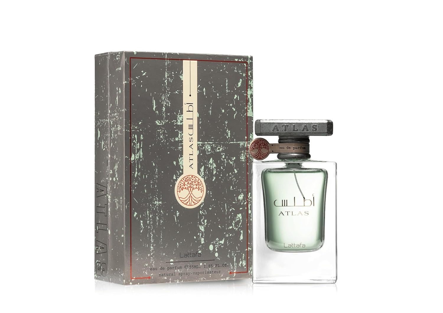 Lattafa Atlas Eau De Parfum - 55ML | Unisex Concentrated Perfume with Bold & Warm Notes