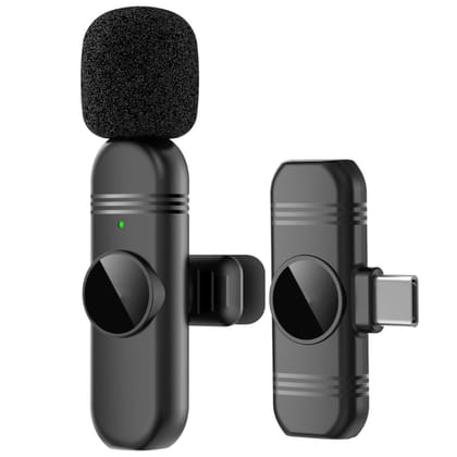 Portable Wireless USB-C Microphone System for Content Creation