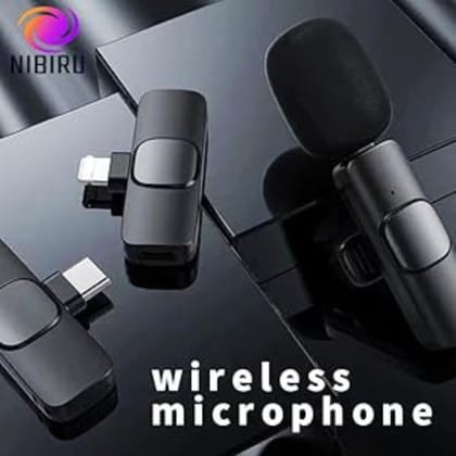 NIBIRU Wireless Microphone for iPhone & Android, Plug & Play