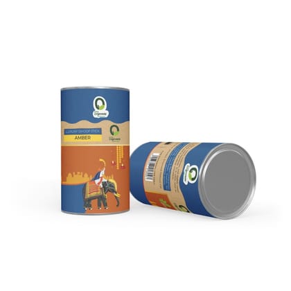 Prime Orgoveda Amber Dhoop Sticks | 100% Natural, Charcoal-Free | Long-Lasting Divine Aroma for Prayer, Pooja, Meditation & Relaxation | Handcrafted Premium Dhoop (Pack of 40 Sticks)