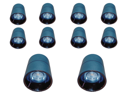 Surface Cylinder Light |  Wattage -12w | Natural White (4000k) | Packed of 10 pcs. | Indoor use only for living Rooms, Gallery, Showrooms, Hallways, Hotels, Offices corridors & more