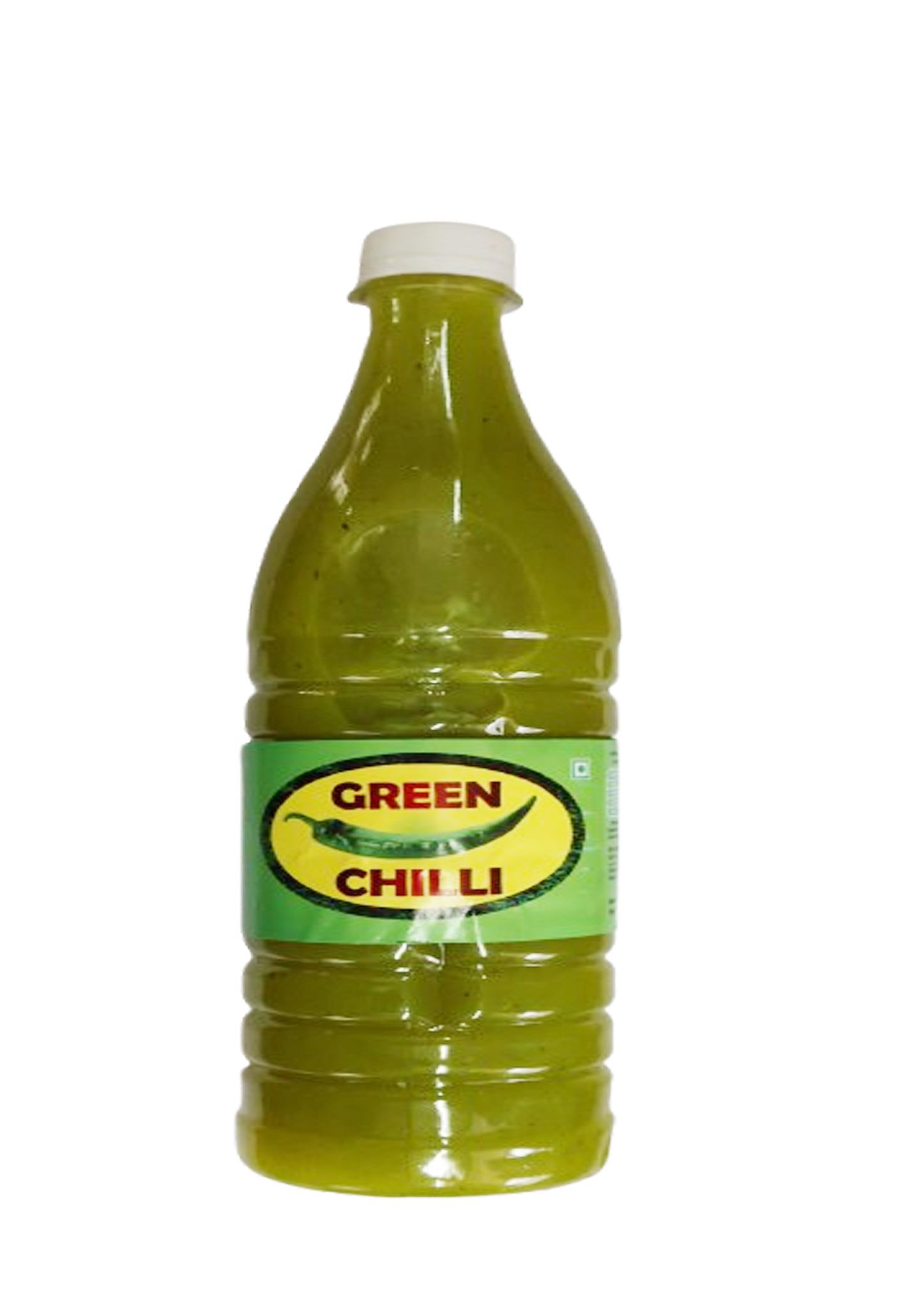 Authentic Green Chilli Hot Sauce Bottle