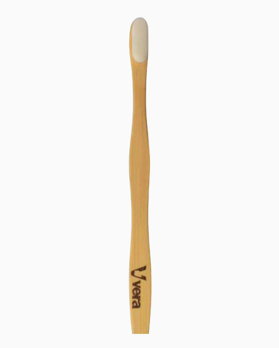 Flat bamboo toothbrush