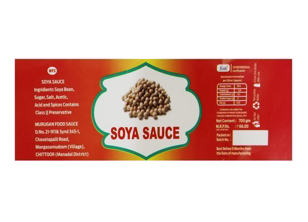 Classic Soya Sauce Bottle - Versatile Asian Condiment