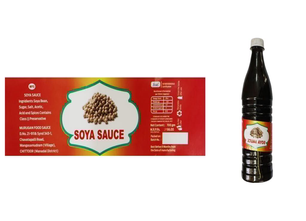 Classic Soya Sauce Bottle - Versatile Asian Condiment