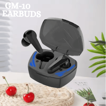 GM-10 Wireless Gaming Earbuds with Charging Case
