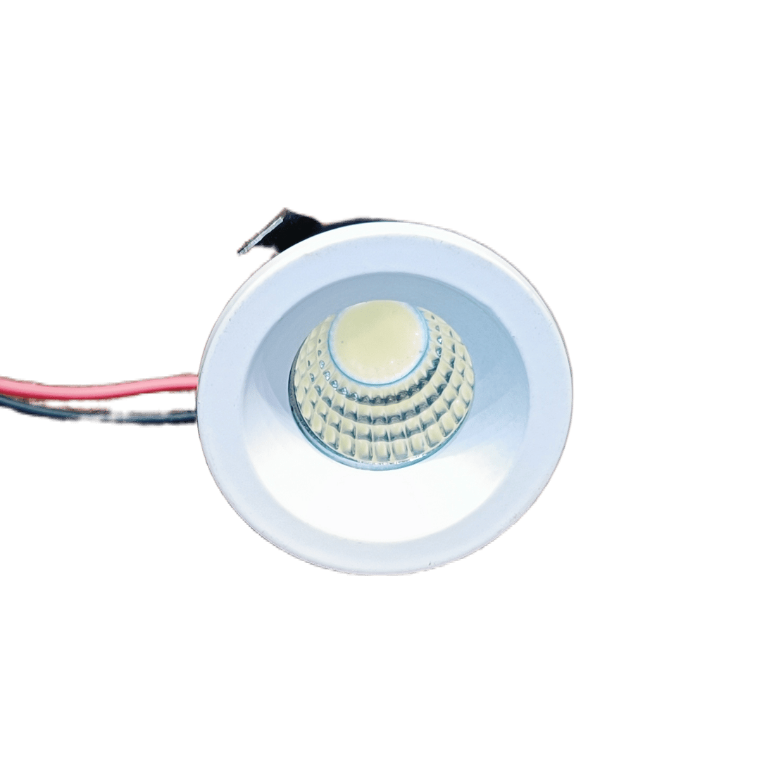 Cabinet/Button/Niche Led recessed Spot Light |  3watt | Warm White (3000K) | Body Color - White | Packed of 10pcs. |  Indoor use only Rooms,Bathrooms,Office,Balkony etc.